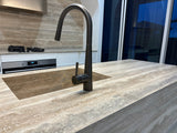 Palm Pull Out Kitchen Sink Mixer - Gunmetal Grey