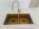 Bella Above/Undermount Kitchen Sink 790mm x 440mm - Brushed Gold