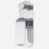 Ikon Kiama Wall Mixer Diverter - Brushed Nickel