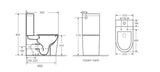 London Back-to-Wall Toilet Suite