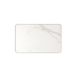 Maia 600×750 / 750×900 / 1200×750mm LED Rectangular Mirror – Gun Metal Frame