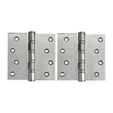 Extra Wide Door Hinges (1 Pair) - 100 x 100 x 3mm