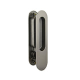 Sliding Passage Set - Gunmetal Finish