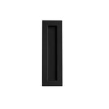 200mm Matt Black Sliding Flush Pull Handle