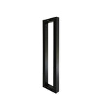 Matt black Entry Door Pull handle (Pair) 400mm - Talia Series