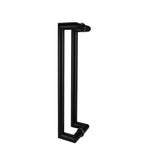 400mm Matt BlackEntry Door Pulls (Pair) - Hamilton Series