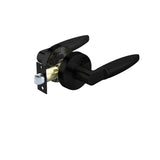 Matt Black Passage Door Handle Set  - Doyle Series