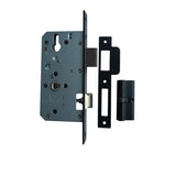 Matt Black Entrance Lock Set  - Dawson Series