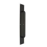 600mm Push and Pull Door Plate - Matt Black Finish