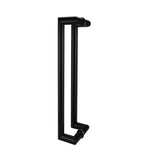 600mm Matt BlackEntry Door Pulls (Pair) - Hamilton Series