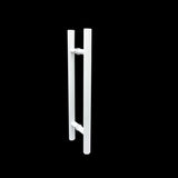White Finish Door Pull handle (Pair) 600mm - Kiama Series