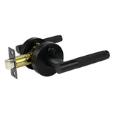 Malbena Series Privacy Lever Set  - Matt Black Finish