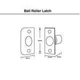 Adjustable Ball Roller Latch