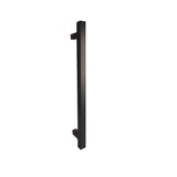 Single Matt Black Entry Door Pull Handle 400mm - Balmain Series