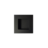 Matt Black Square Flush Pull - 50mm x 50mm