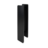 600mm x 100mm Matt Black Entry Door Plate (Pair) - King Series