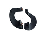 Matt Black Entry Door Pull Aluminium Handles  - Peck Series