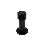 Heavy Duty Round Shaped Door Stop - Matt Black Finish