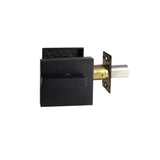 Architectural Single Cylinder Deadbolt - Matt Black Finish