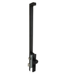Matt Black Entrance Mortice Lock with Single Door Pull  - Talia Series