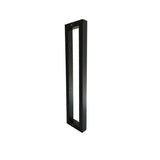 Matt Black Entry Door Pull Handle (Pair) 800mm - Talia Series