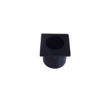 Matt Black Square Sliding Door Finger Pull