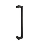 Single Matt BlackEntry Door Pulls 800mm - Selena Series