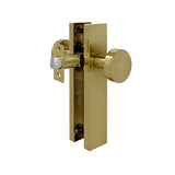 Brushed Gold Finish Passage Door Knob Set  - Jasper Series