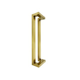 Brushed GoldEntry Door Pulls (Pair) 600mm - Selena Series