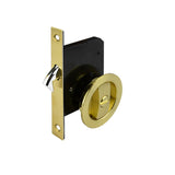Brushed Gold Finish Sliding Privacy Set
