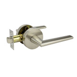 Elphinstone Series Passage Lever Set - Satin Nickel Finish