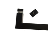 Single Matt Black Entry Door Pull Handle 1000mm - Talia Series