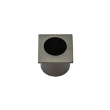 Square Shaped Cavity Door Finger Pull - Gunmetal Finish