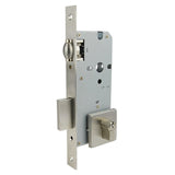 Heavy Duty Square Plated Roller Mortice Lock