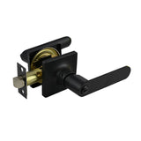 Kendall Series Privacy Handle Set - Matt Black Finish