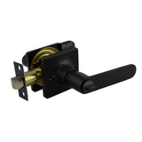 Kendall Series Privacy Handle Set - Matt Black Finish