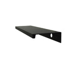 Matt Black Lip Pull kitchen Handle (300mm) - Reed Series