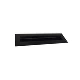 200mm Matt Black Sliding Flush Pull Handle