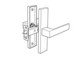 Matt Black Passage Handle Set  - Eva Series