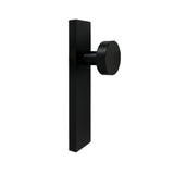 Matt Black Dummy Door Knob - Jasper Series