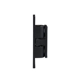 Adjustable 50mm Double Ball Catch - Matt Black Finish