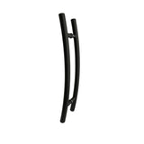 Matt Black Entry Door Pull handle (Pair) 600mm - Fitzgerald Series