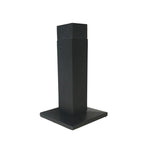 Square Shaped Door Stops - Matt Black Finish