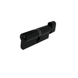 70mm Euro Single Cylinder - Matt Black Finish