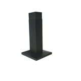 Square Shaped Door Stops - Matt Black Finish