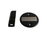 Floor Mounted Magnetic Door Stop - Matt Black Finish