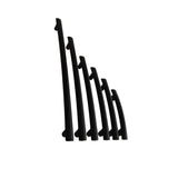 Matt Black kitchen Handle (256mm) - Moss Series