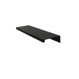 Matt Black Lip Pull kitchen Handle (300mm) - Reed Series