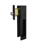 Sliding Door Privacy Set - Matt Black