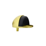 Moon Shaped Door Stop - Brushed Gold
